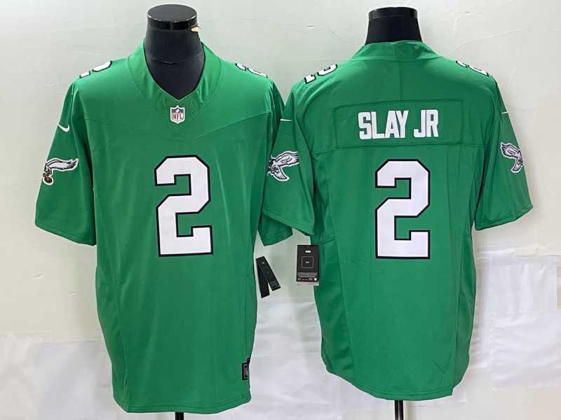 Men's Philadelphia Eagles #2 Darius Slay JR Green 2023 F.U.S.E. Vapor Untouchable Stitched Football Jersey,We sell and wholesale Men's Philadelphia Eagles #2 Darius Slay JR Green 2023 F.U.S.E. Vapor Untouchable Stitched Football Jersey on line form chian!